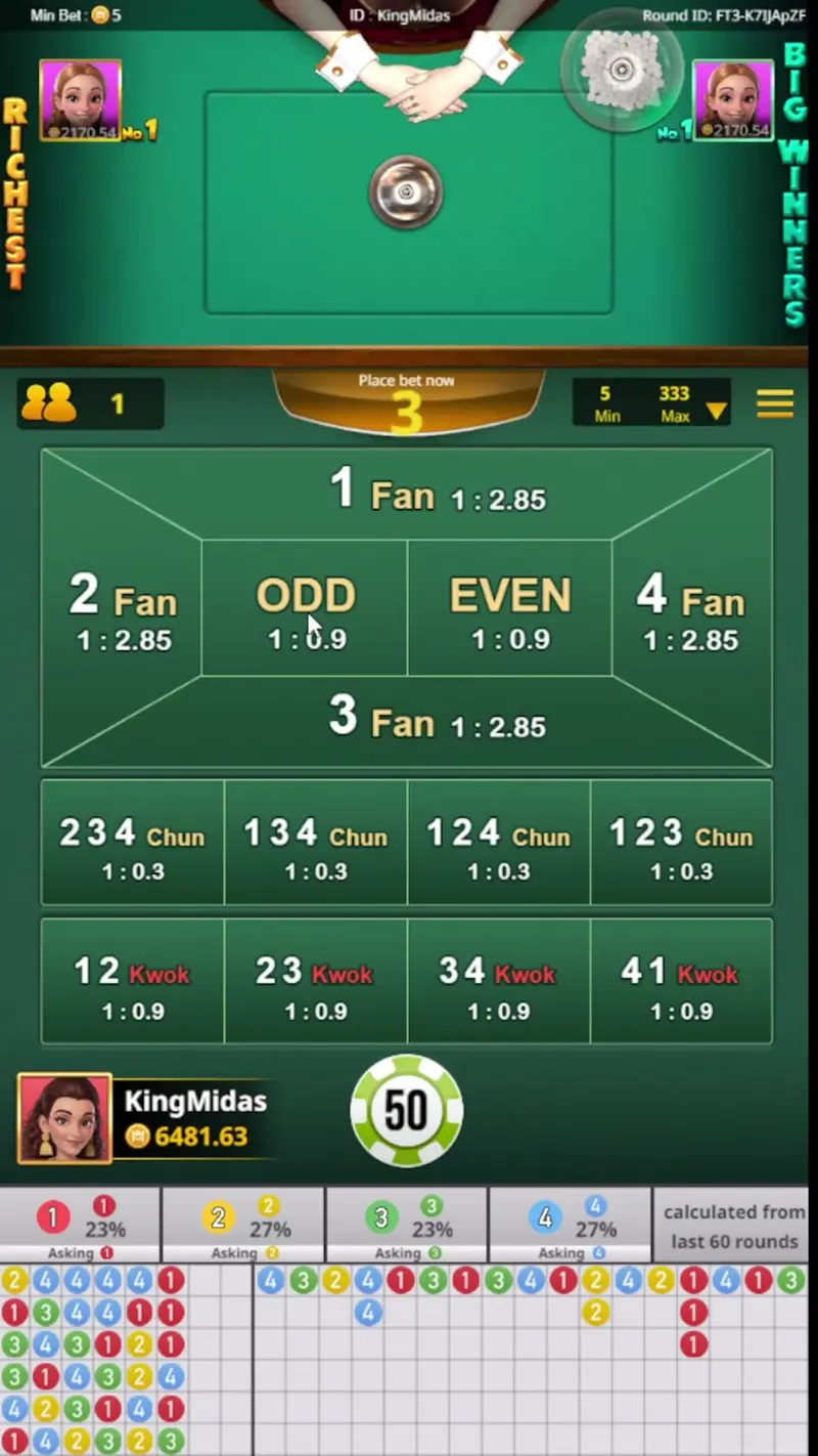 FAN TAN CLASSIC