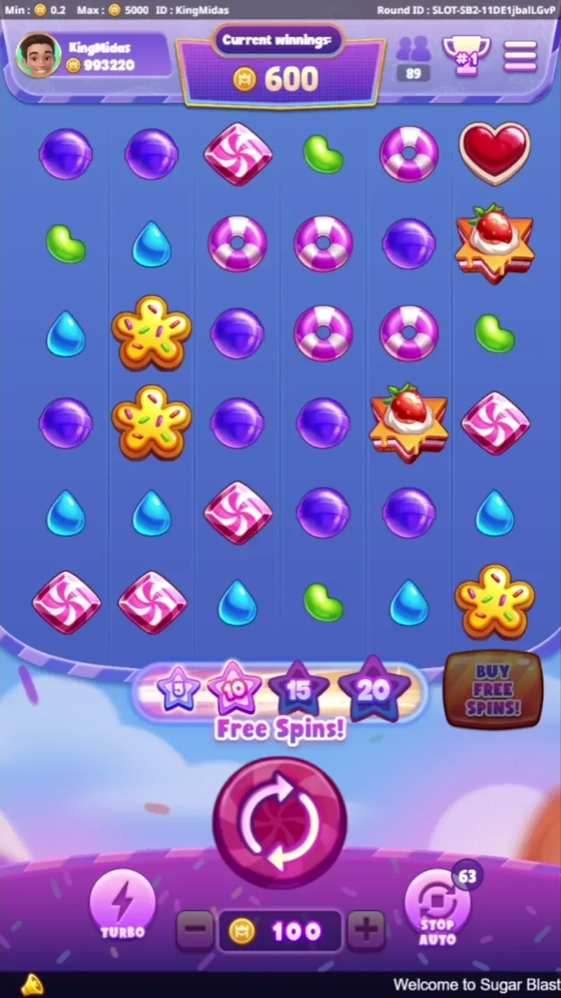 SUGAR BLAST FRENZY