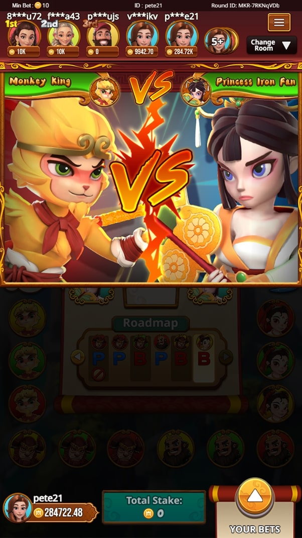 MONKEY KING ROULETTE